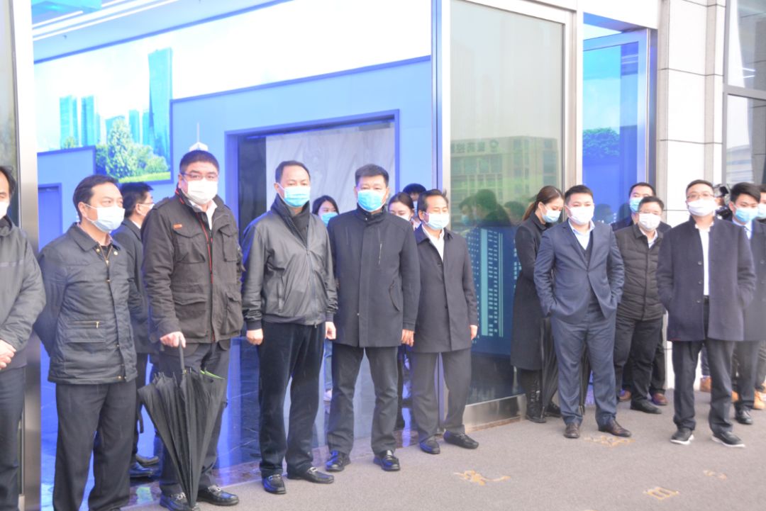 长沙市委副书记、代市长郑建新一行调研好博环境长沙中联产业园