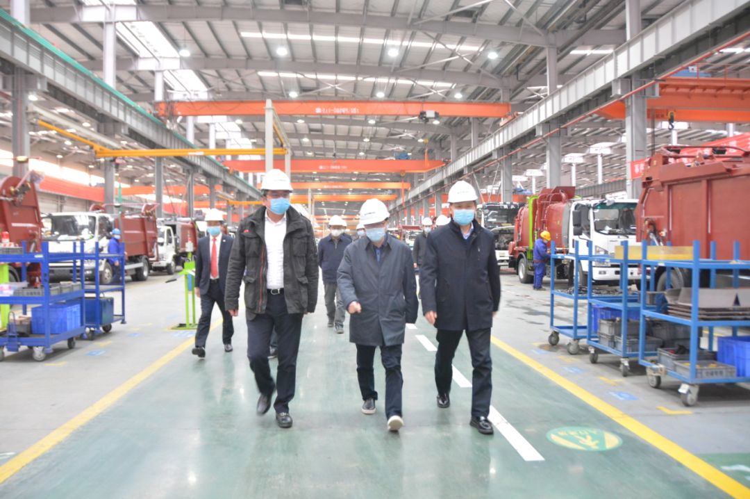 湖南省副省长陈文浩一行调研好博环境长沙产业园